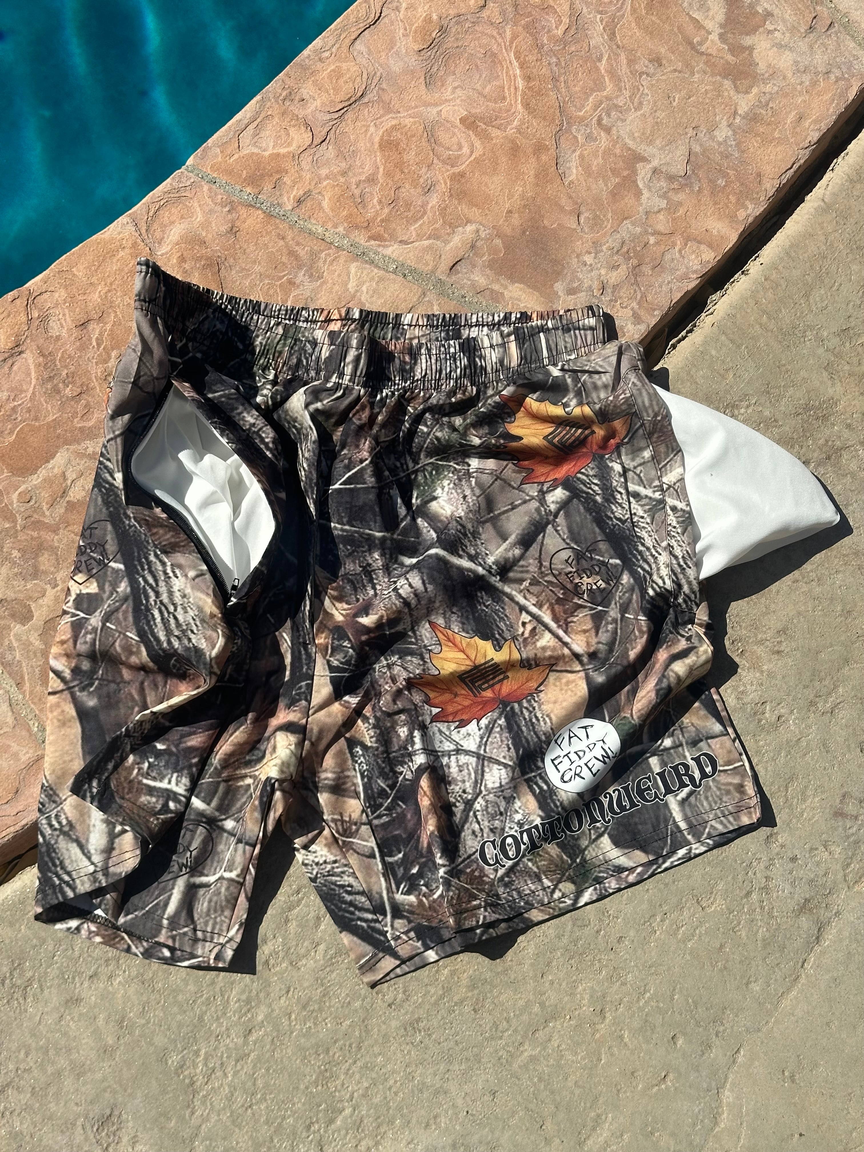 FFC COTTONWEIRD CAMO SHORTS