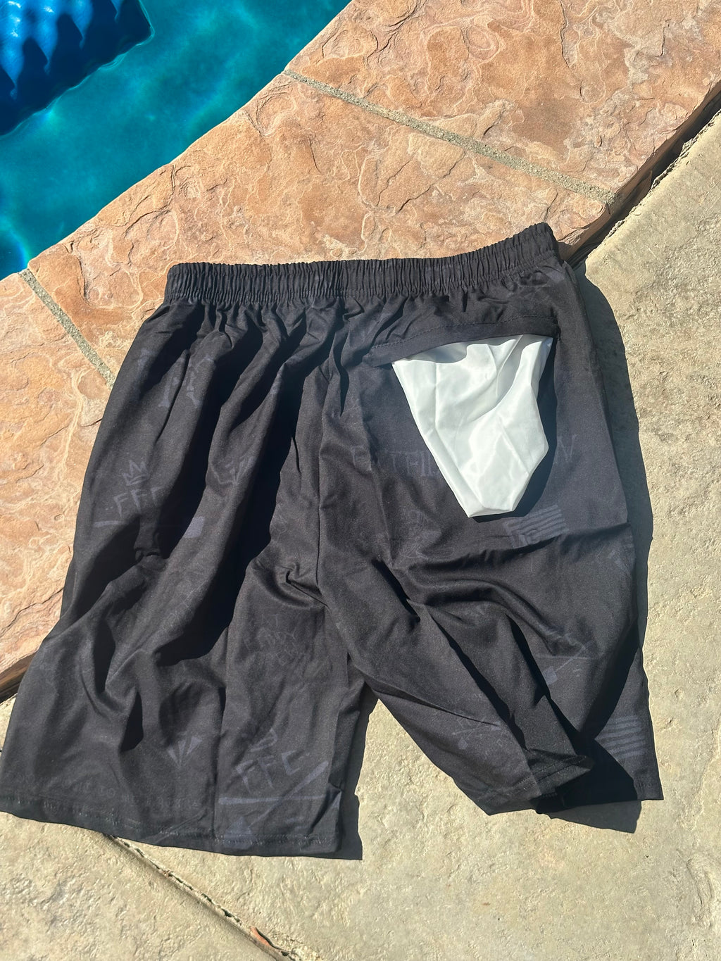 FFC BLACK SHOVEL DIG IT SHOVEL SHORTS