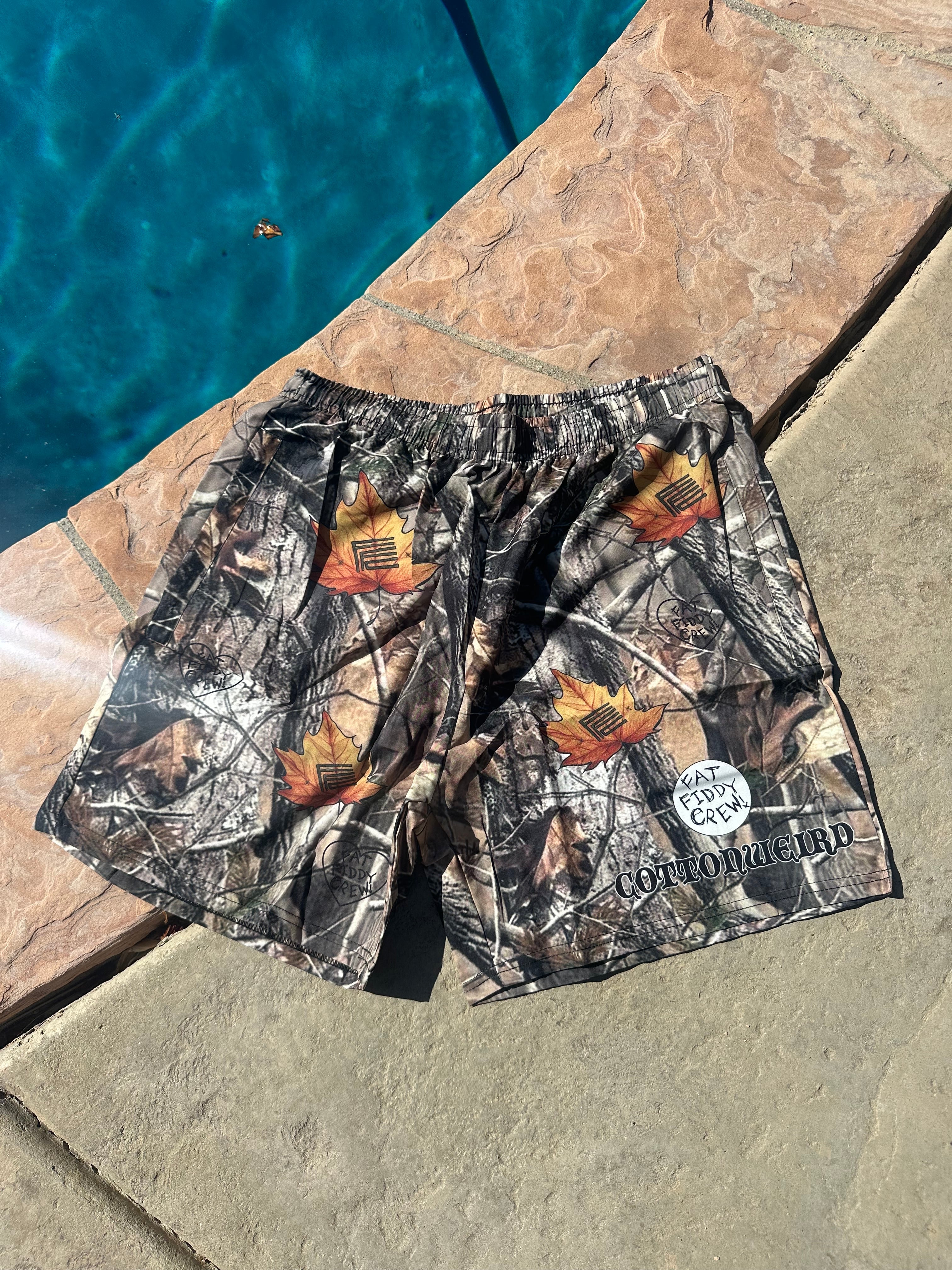 FFC COTTONWEIRD CAMO SHORTS