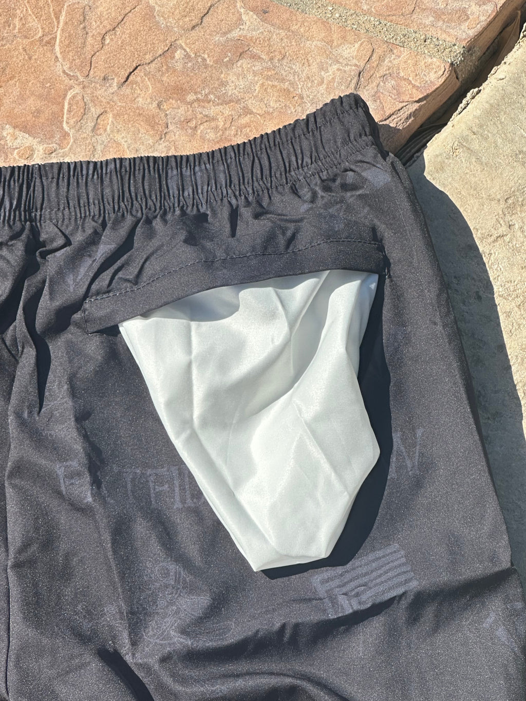 FFC BLACK SHOVEL DIG IT SHOVEL SHORTS