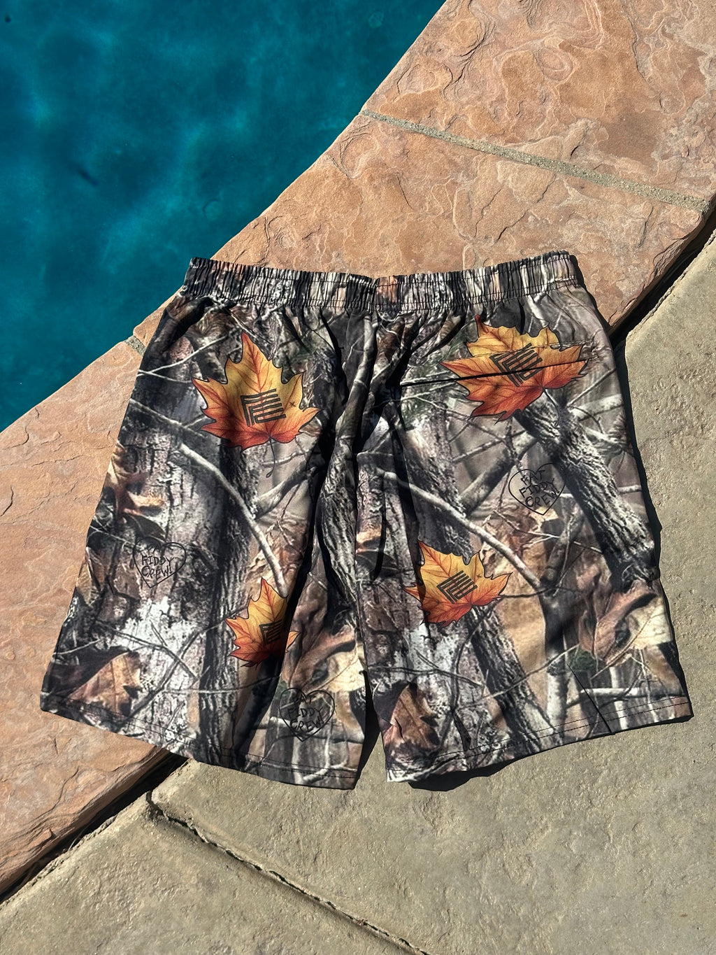 FFC COTTONWEIRD CAMO SHORTS