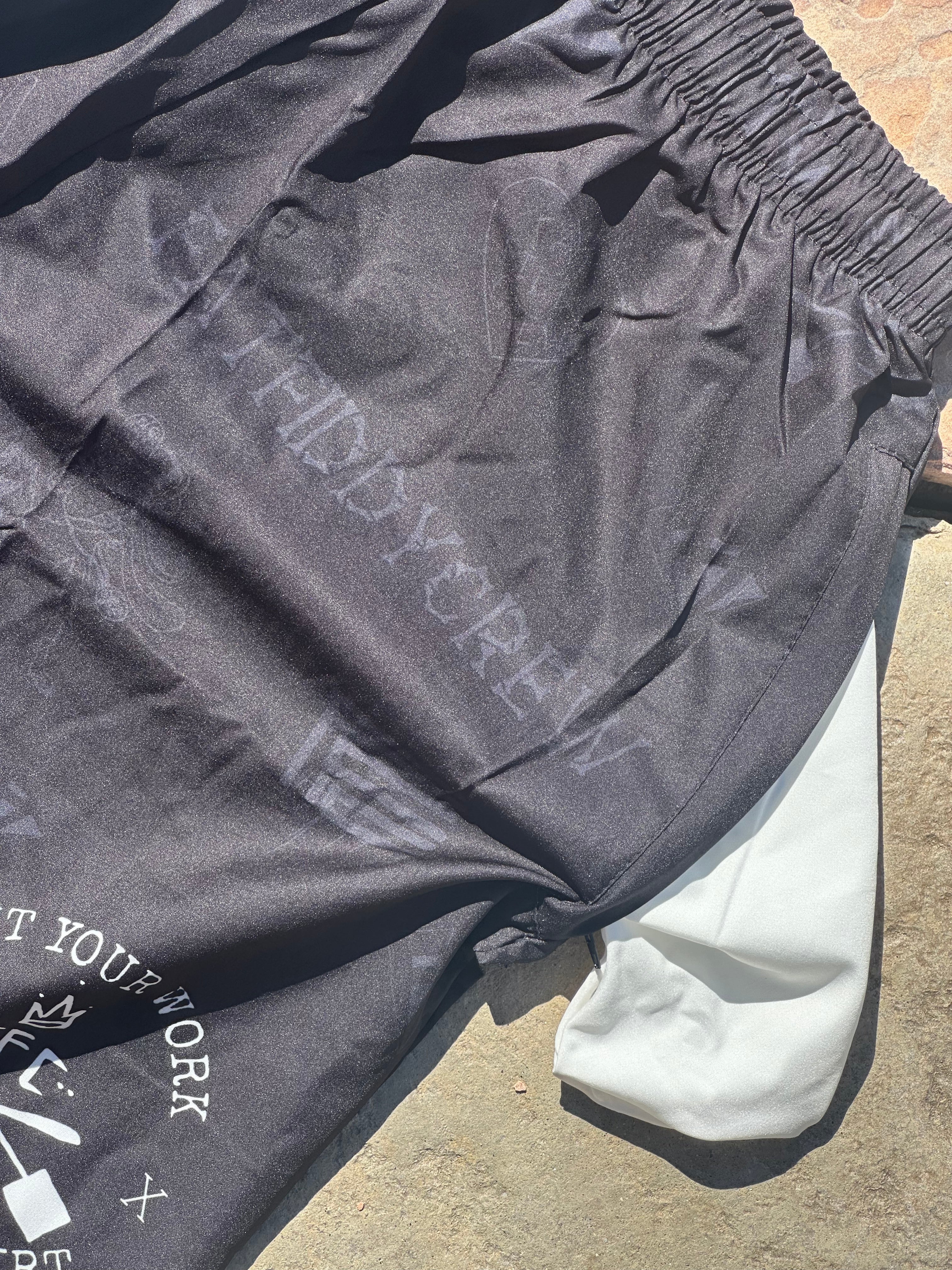 FFC BLACK SHOVEL DIG IT SHOVEL SHORTS